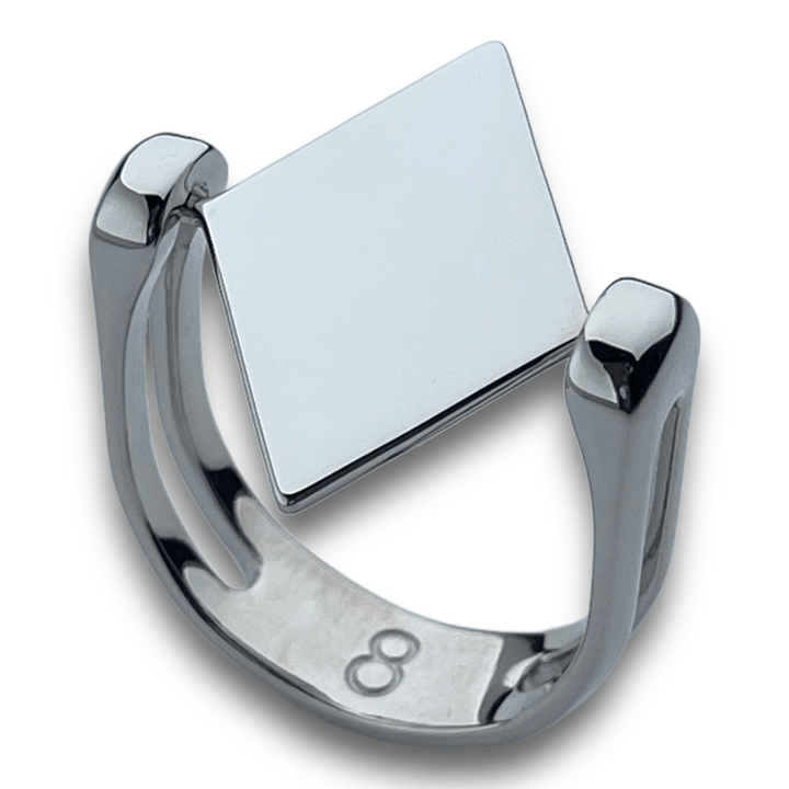 Diamond-Shaped Fidget Ring