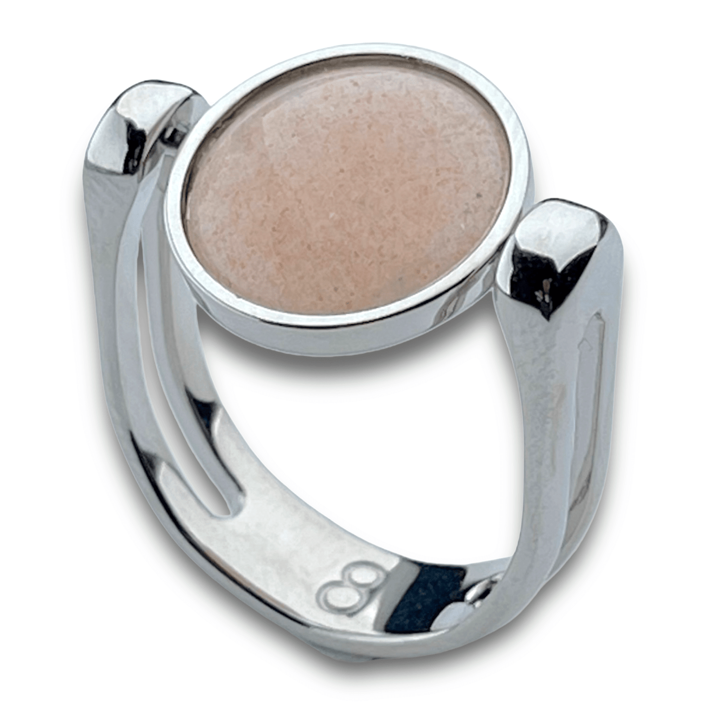 Sunstone Crystal Fidget Ring
