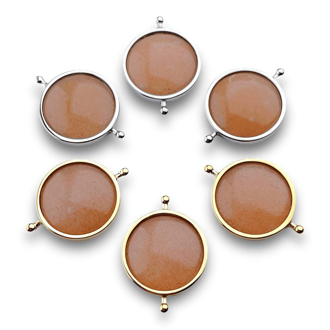 Sunstone Round Crystal Element
