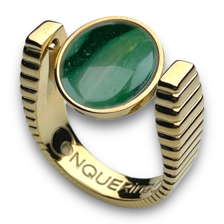 Gold ViaDeco™ Crystal Fidget Ring