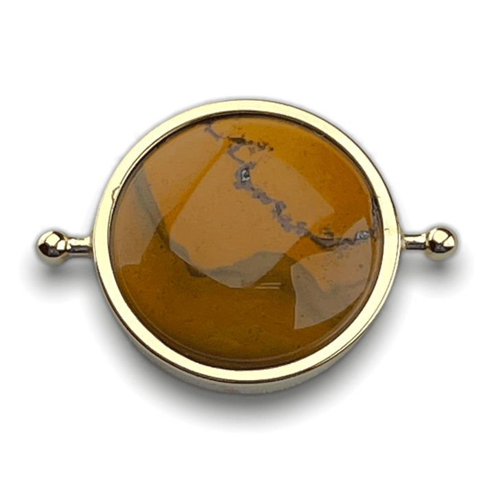 Yellow Mookaite Round Crystal Element